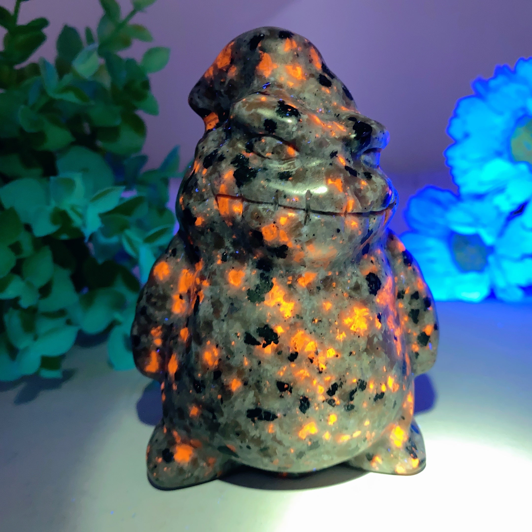 3,8" gemischte Kristallfigurenschnitzereien zur Heilung
