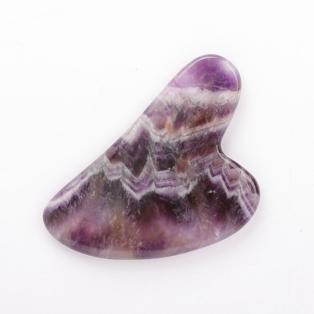 3" Kristall-Guasha-Brett für Gesichtsheilung und Wellness