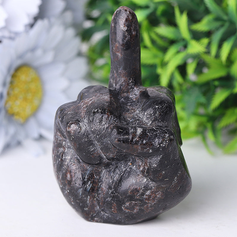 3-Zoll-Astrophlit-Handkristall-Figurschnitzerei