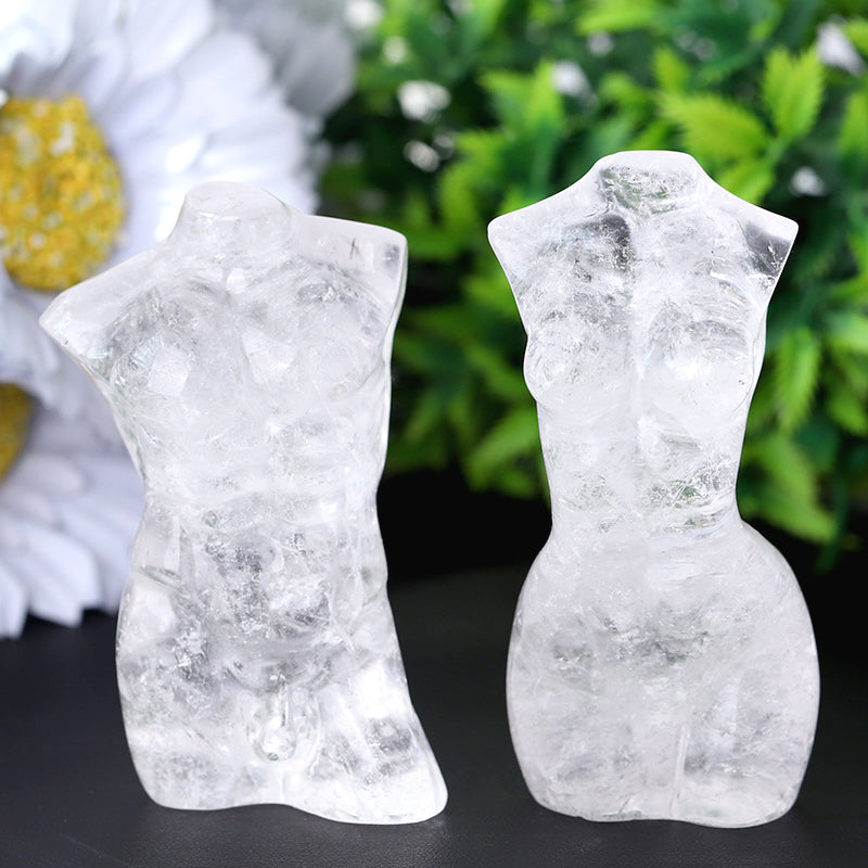 3-Zoll-Bergkristallfigur für Heilung und Meditation