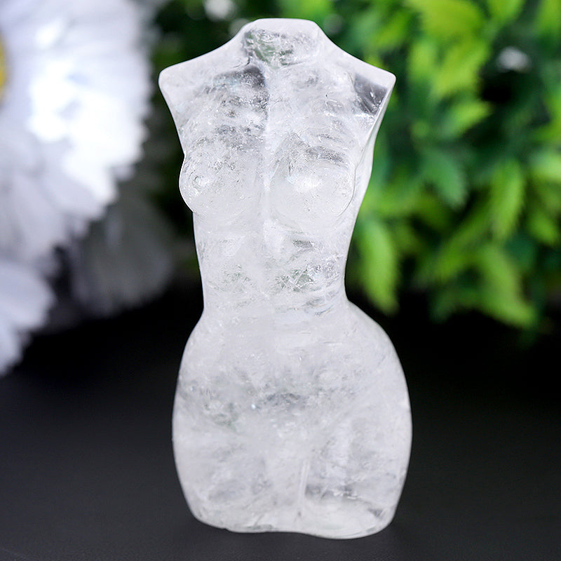3-Zoll-Bergkristallfigur für Heilung und Meditation