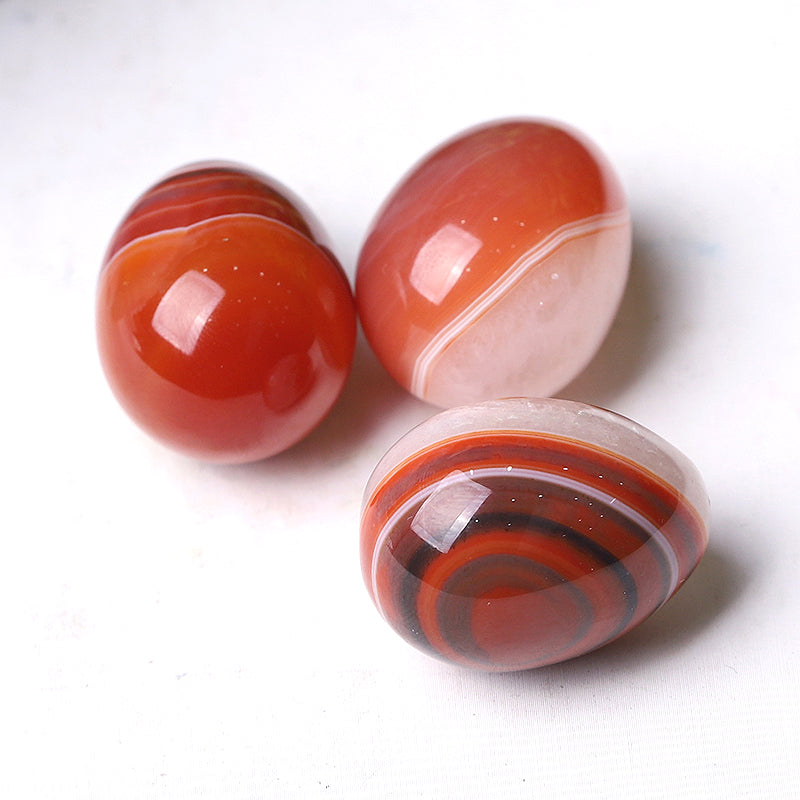 30 mm Sardonyx-Kristall-Ei für Heilung und Gleichgewicht