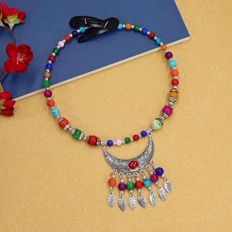 Kupferquaste Haarschmuck | Tibetischer spiritueller Schmuck