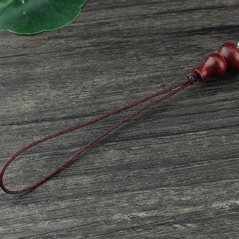 Spirituelle grüne Sandelholz Ebenholz Holz Telefon hängende Dekoration