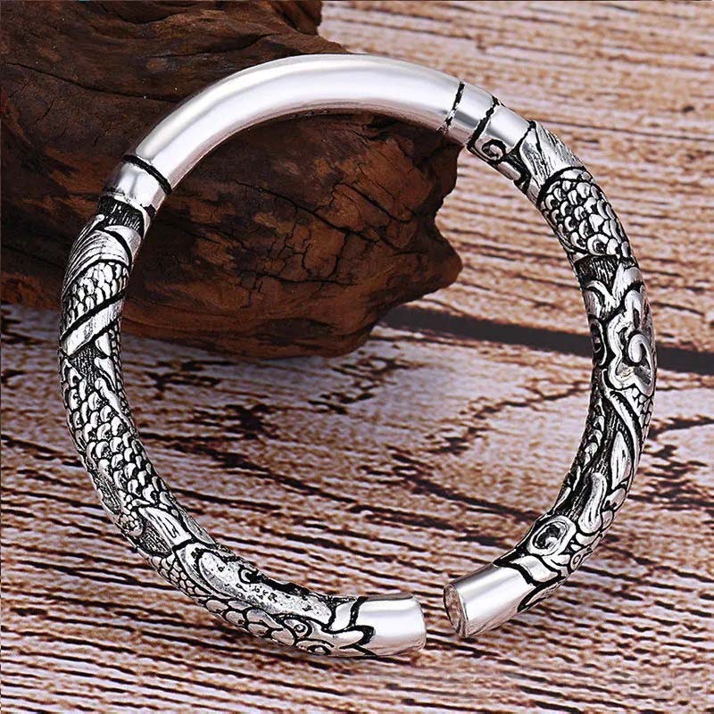 Verstellbares Drachenarmband für Glück und Schutz