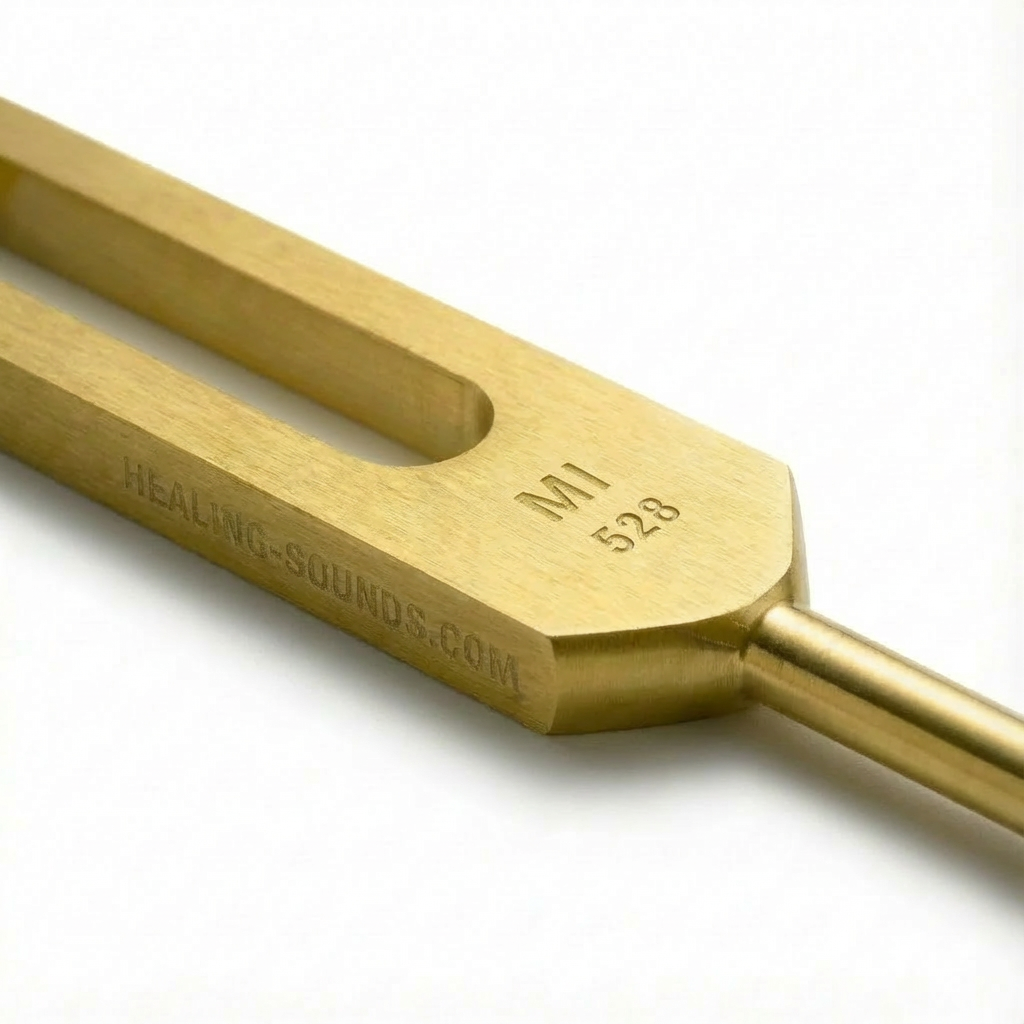 528 Hz Solfeggio-Stimmgabel zur Heilung – DNA-Reparatur, Liebesfrequenz