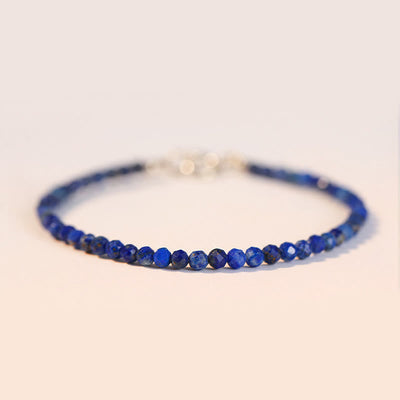 3 mm Lazurite Ultradünnes Balance-Armband für Meditation