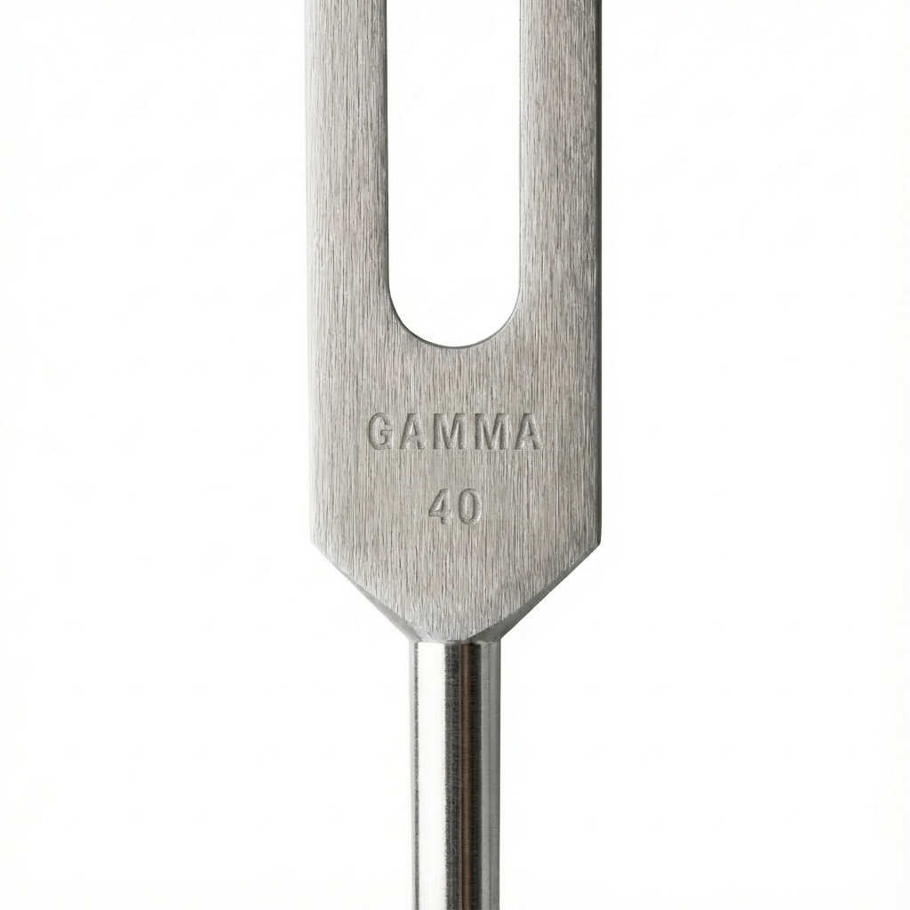 40 Hz Gamma-Stimmgabel zur Gehirnoptimierung