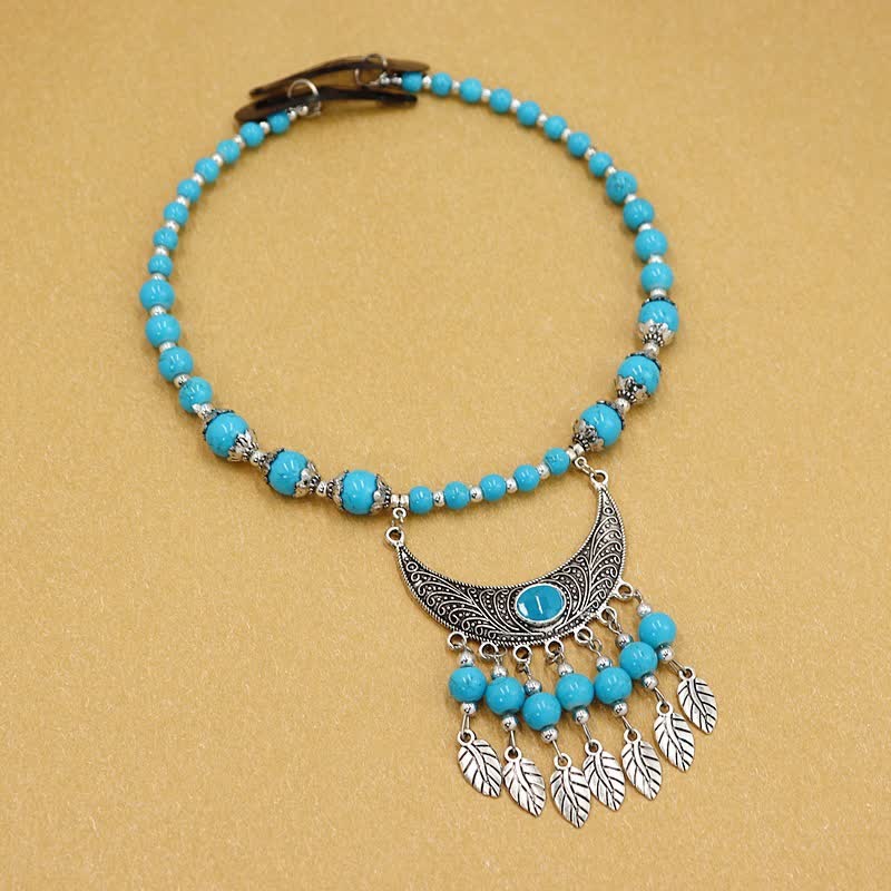 Kupferquaste Haarschmuck | Tibetischer spiritueller Schmuck