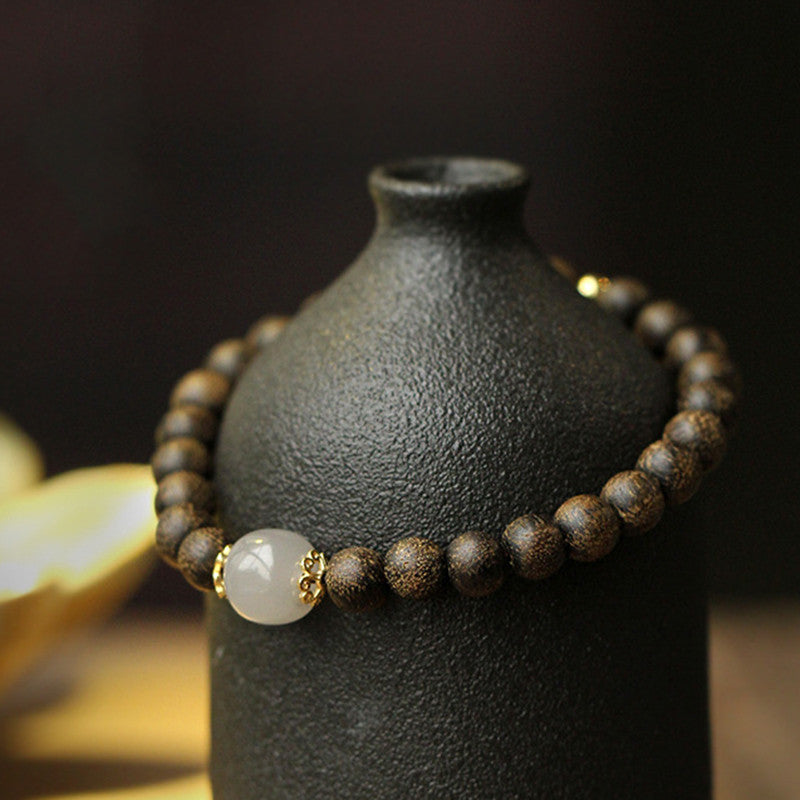 Adlerholz-Jade-Armband mit Stärke und Ruhe