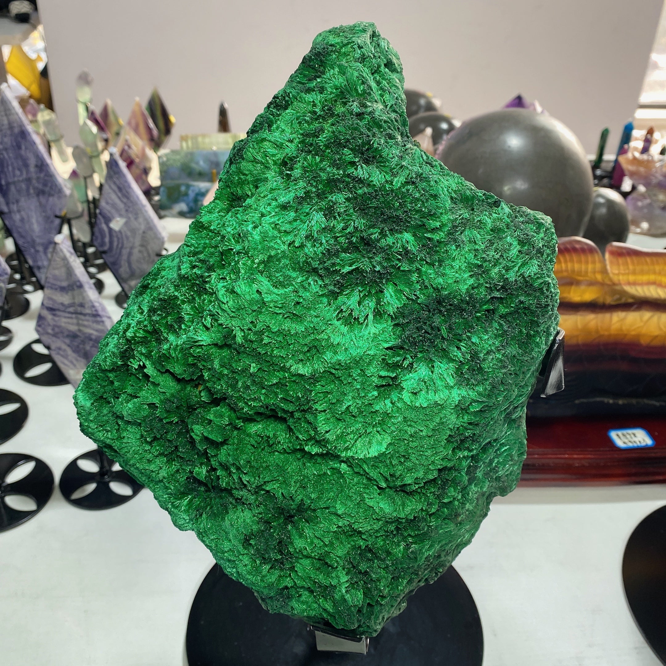 42cm Large Raw Malachite Crystal Specimen for Healing