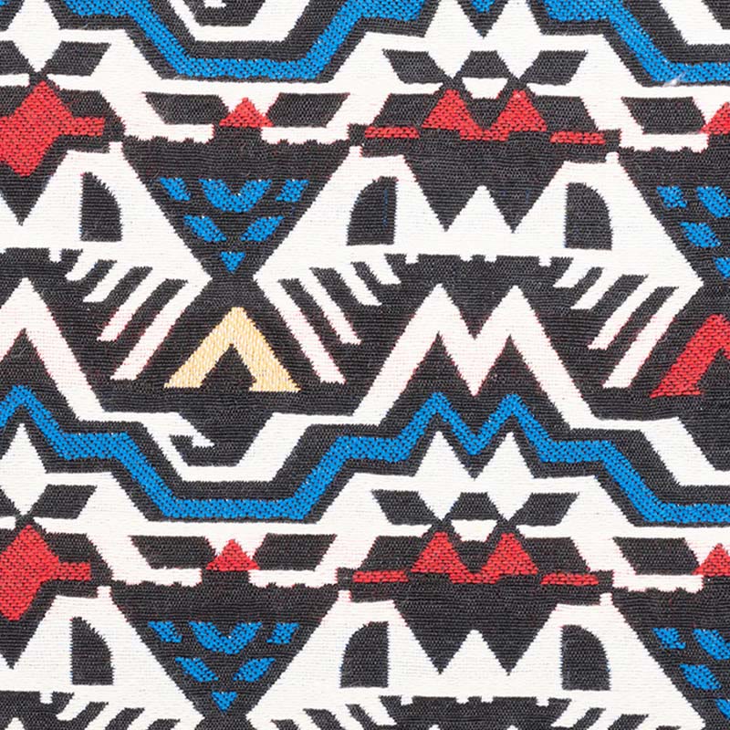 Umhängetasche mit geometrischem Streifenmuster | Verstellbare Schultertasche