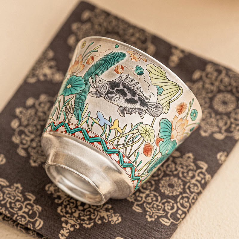 45 ml chinesische Keramik-Teetasse mit Geschenkbox für die Gongfu-Zeremonie