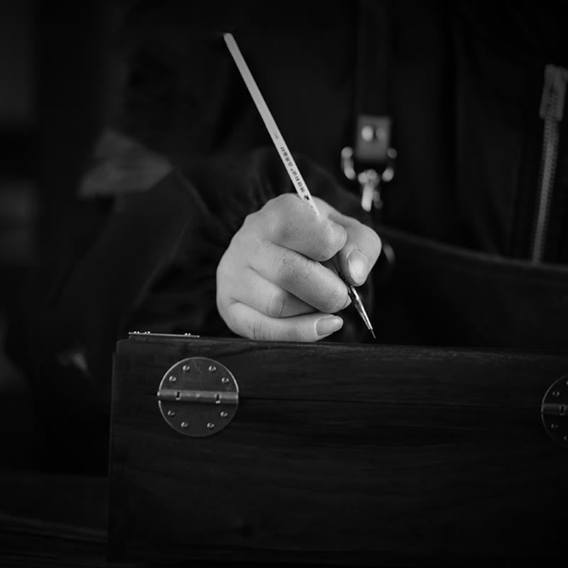 Antike, handgefertigte Schmuckschatulle aus rotem Sandelholz und Rosenholz