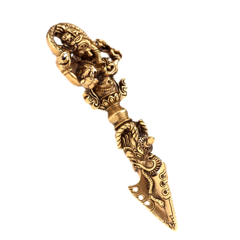 Ganesh Dorje Vajra Spirituelle Kraft Halskette Anhänger