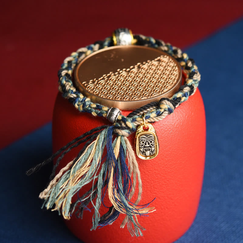 Zakiram, Göttin des Reichtums, Om Mani Padme Hum, Kordelarmband