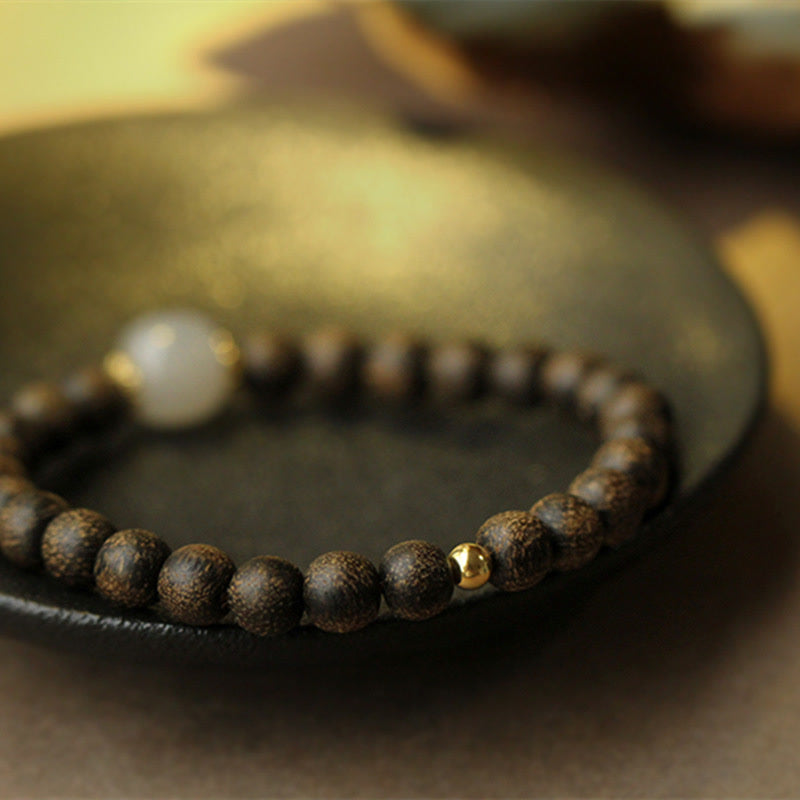 Adlerholz-Jade-Armband mit Stärke und Ruhe