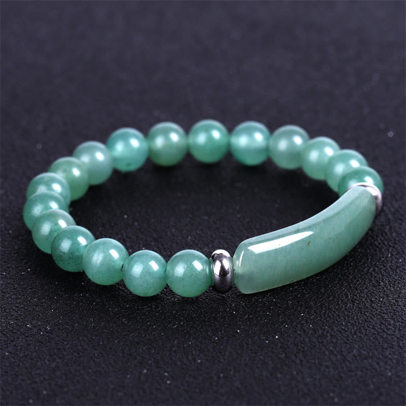 Green Aventurine Healing Bracelet 8mm Beaded Gemstone