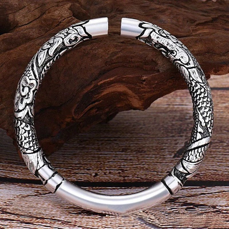 Verstellbares Drachenarmband für Glück und Schutz