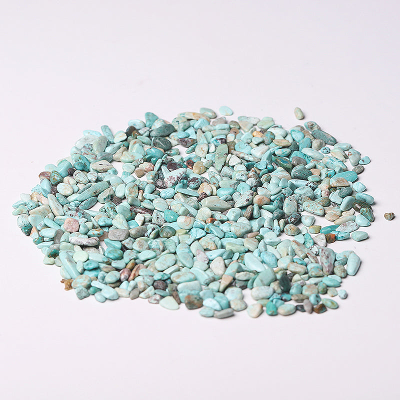 5-7mm Natural Turquoise Chips Raw Crystals for Healing