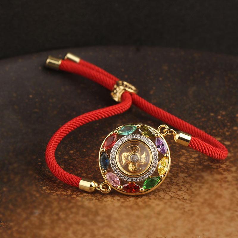 Kupfer Zirkon Reichtum Glück Armband Halskette | Spiritueller Schmuck