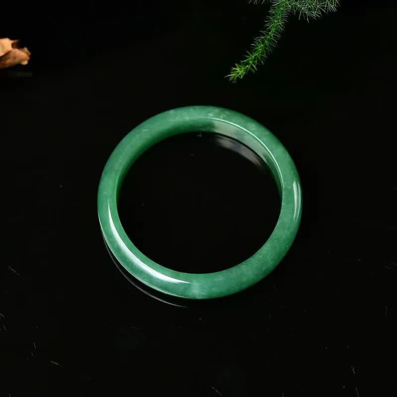 Jade-Armreif, 58 mm, für Fülle und Schutz