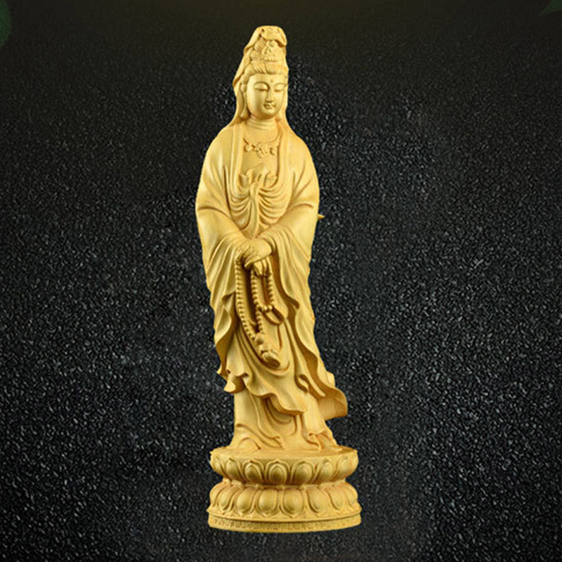 Avalokitesvara Buchsbaum Zen Segen Heimdekoration
