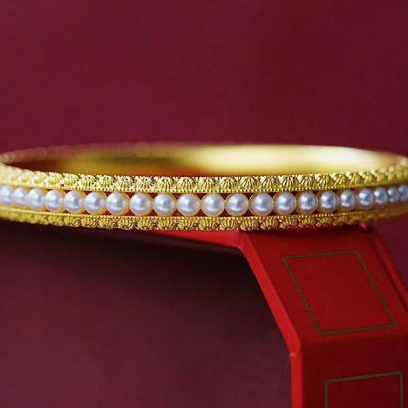 56 mm Kupferperlen-Heilungsarmband