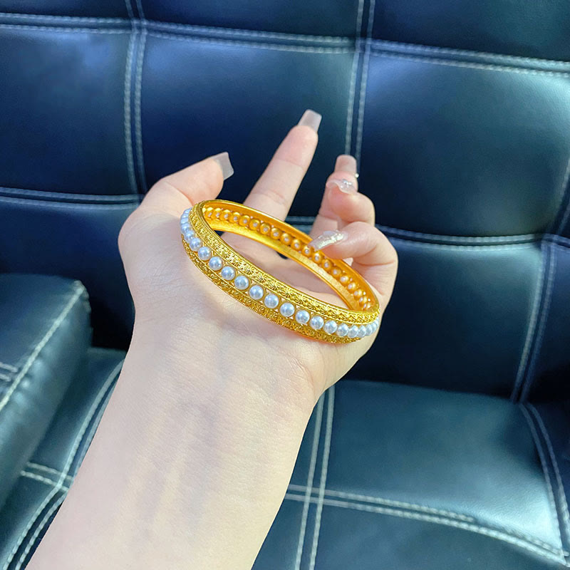 56 mm Kupferperlen-Heilungsarmband