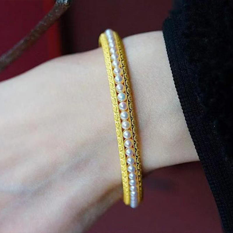 56 mm Kupferperlen-Heilungsarmband