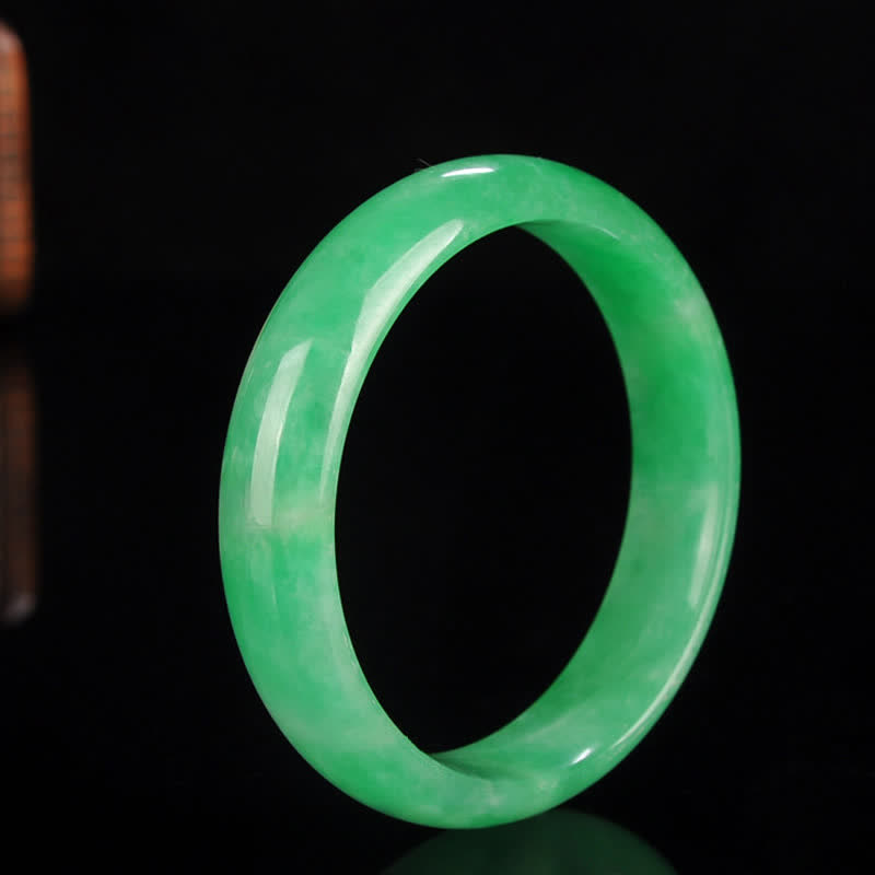 Jade-Armreif, 58 mm, für Fülle und Schutz