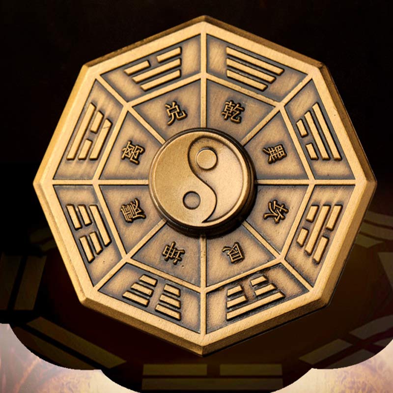 Tai Chi Fidget Spinner Dekoration zum Stressabbau