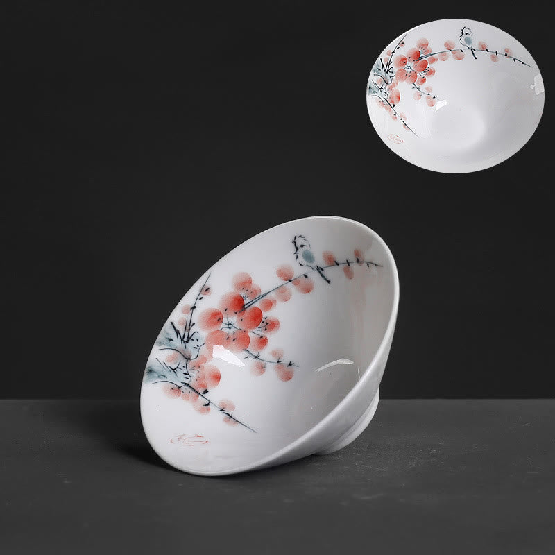 Vintage Keramik Kung Fu Teetasse | Zen Dekor 60ml