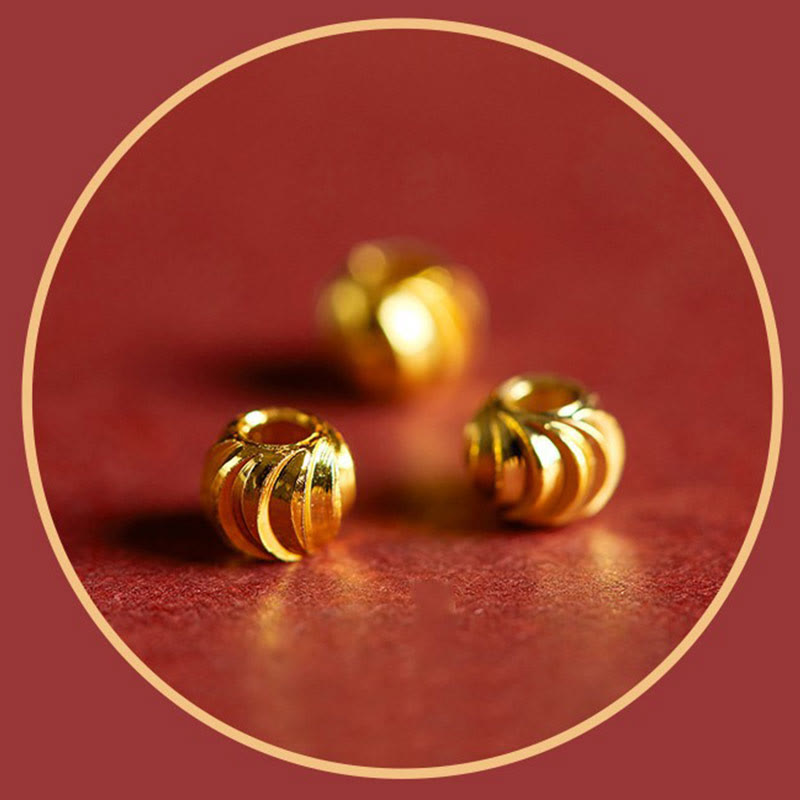 Handgemachtes Lotus Zinnober Peace Buckle Blessing Armband