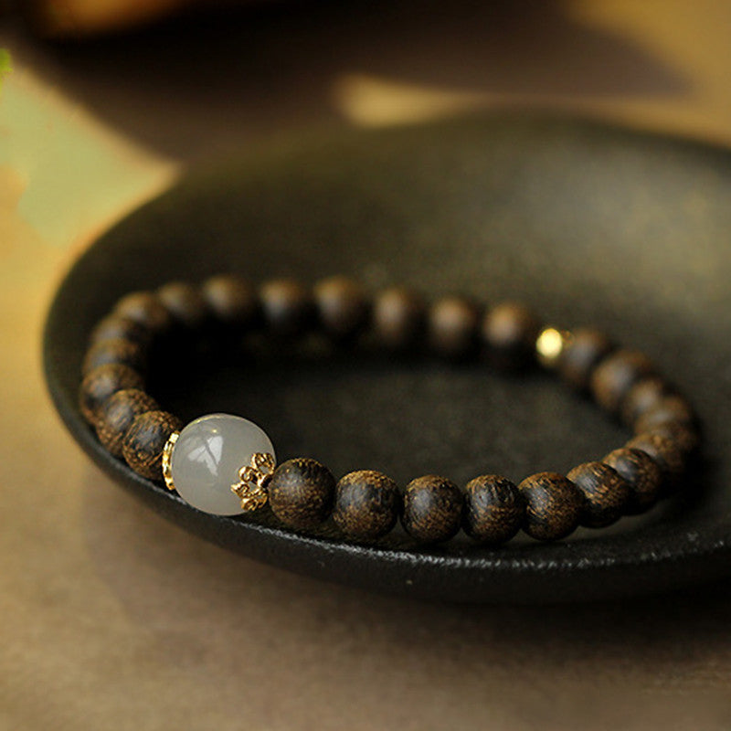 Adlerholz-Jade-Armband mit Stärke und Ruhe