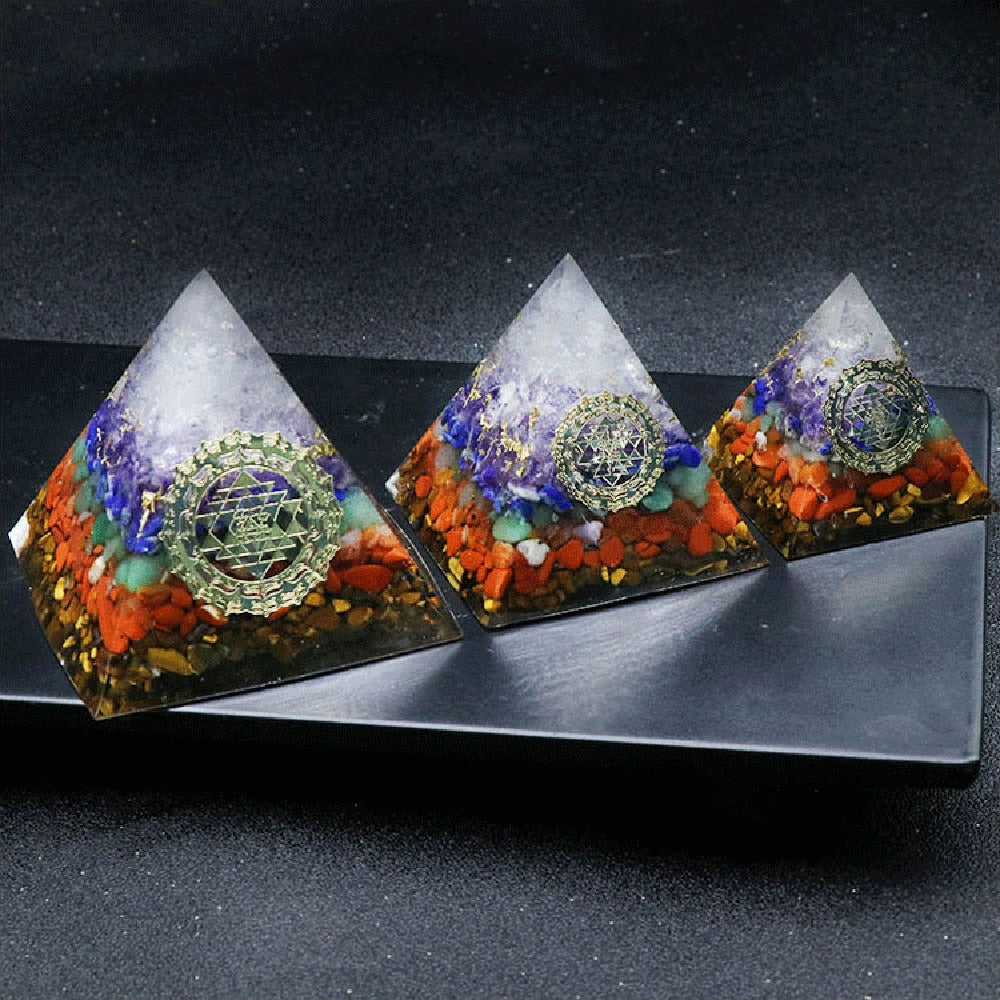 7 Chakra Orgon Pyramide