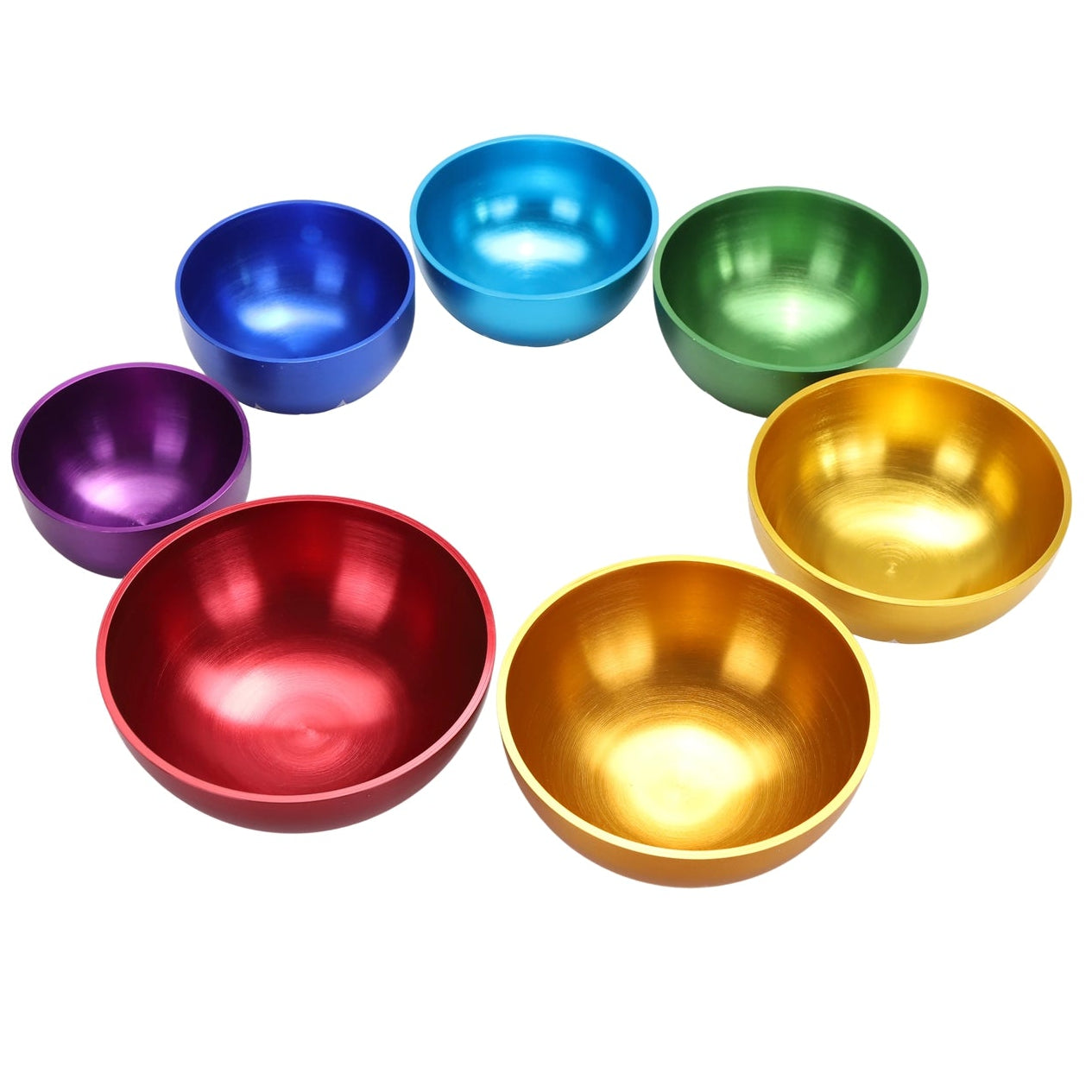 Solfeggio Chakra Tibetan Singing Bowl Set - 7 Pieces