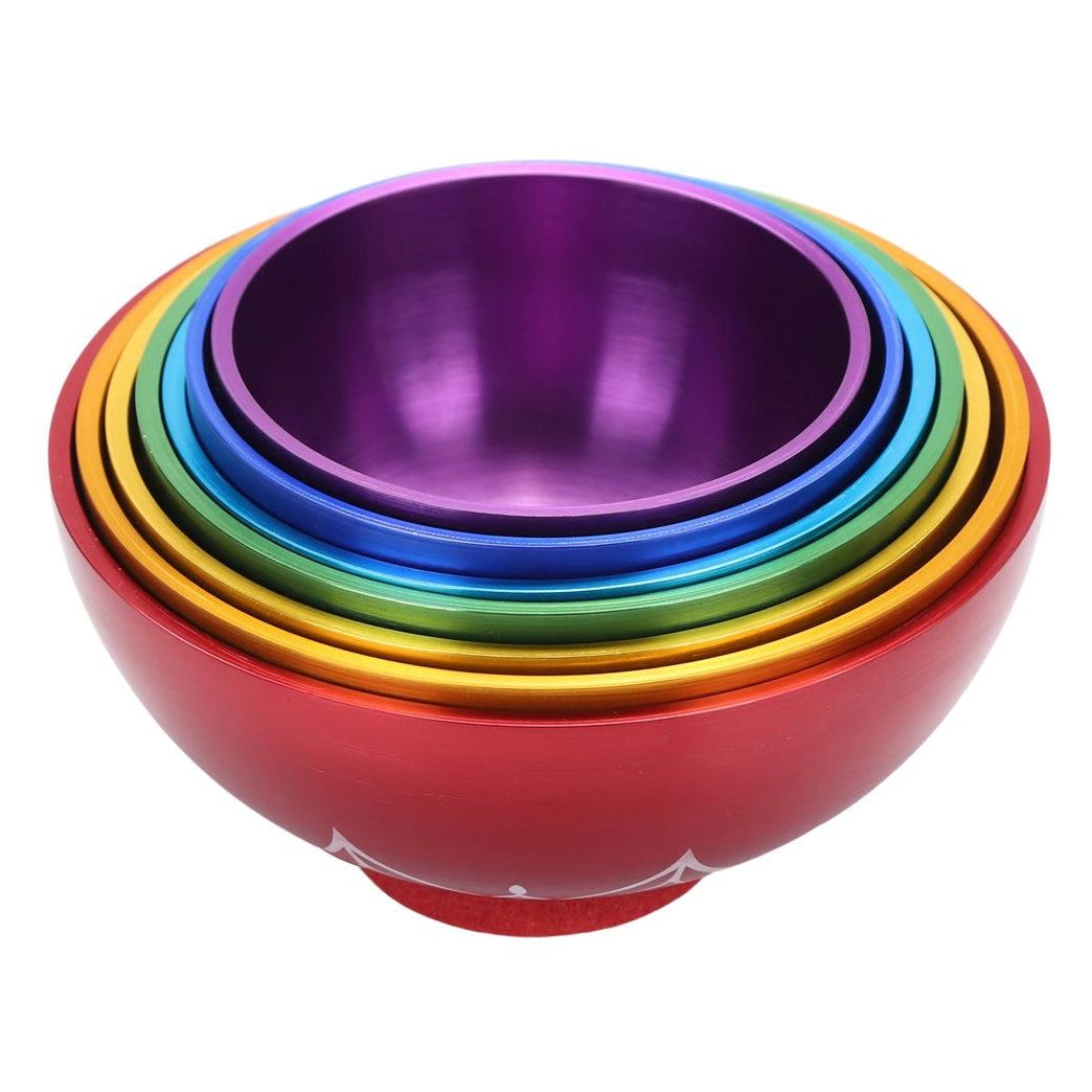 Solfeggio Chakra Tibetan Singing Bowl Set - 7 Pieces