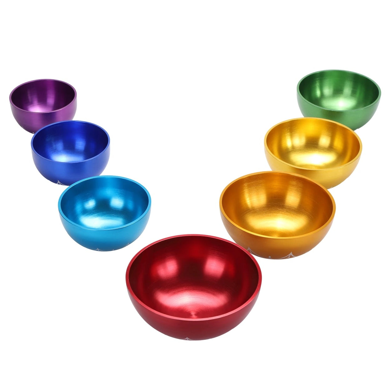 Solfeggio Chakra Tibetan Singing Bowl Set - 7 Pieces