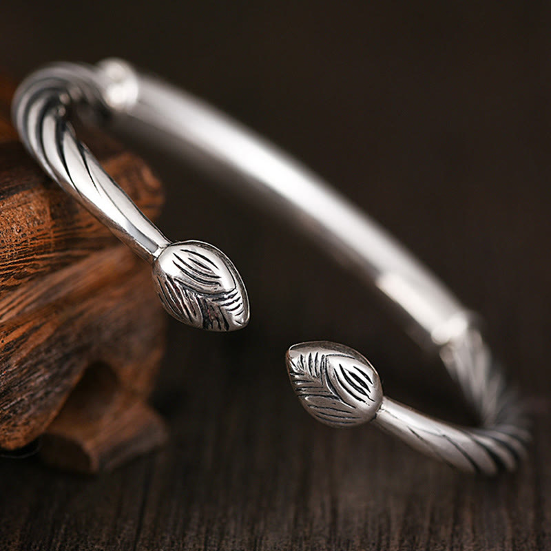 Om Mani Padme Hum Kupfer verstellbares Reinheits-Manschettenarmband