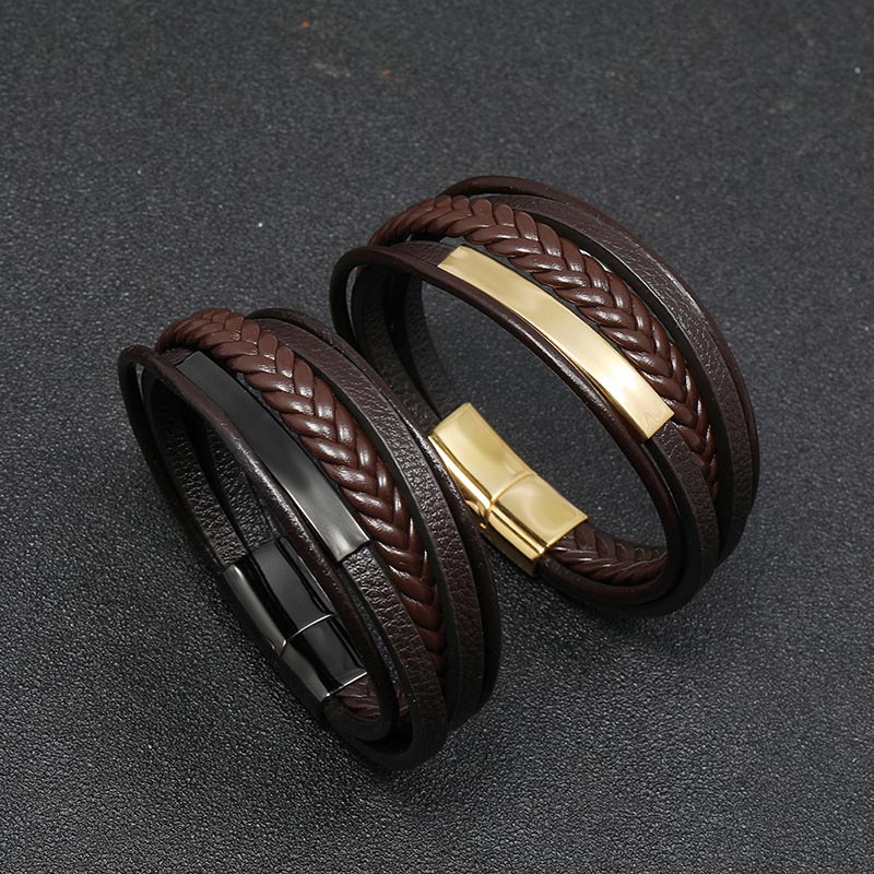 Glücksarmband aus Titanstahl | Unisex Spirituelle Balance