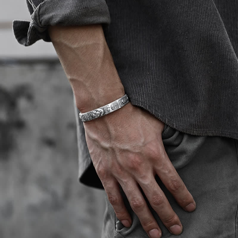 Verstellbares Feng Shui Pixiu-Armband für Glück und Schutz