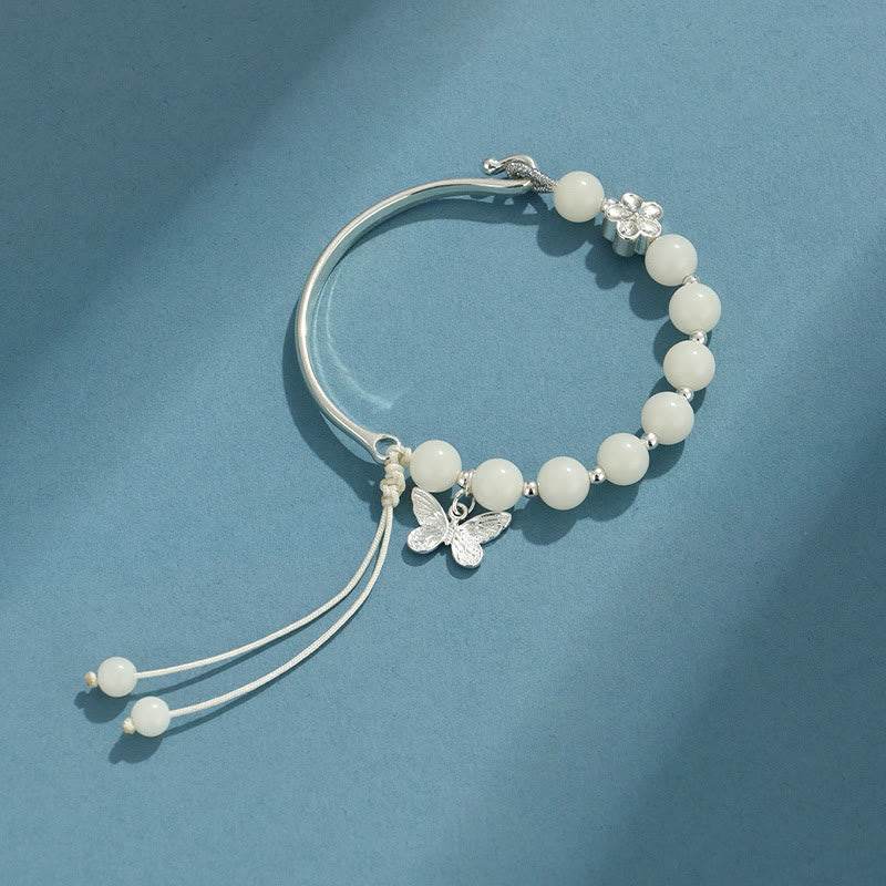 8 mm Bodhi Seed Lotus Armband für Glück und Reichtum