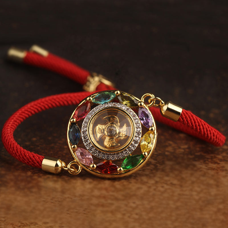 Kupfer Zirkon Reichtum Glück Armband Halskette | Spiritueller Schmuck