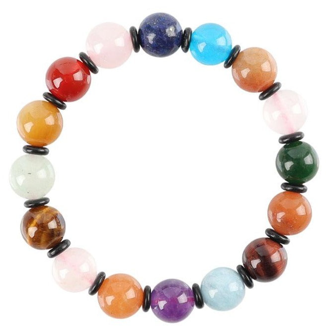 8–12 mm Chakra-Heilarmband für Energieausgleich