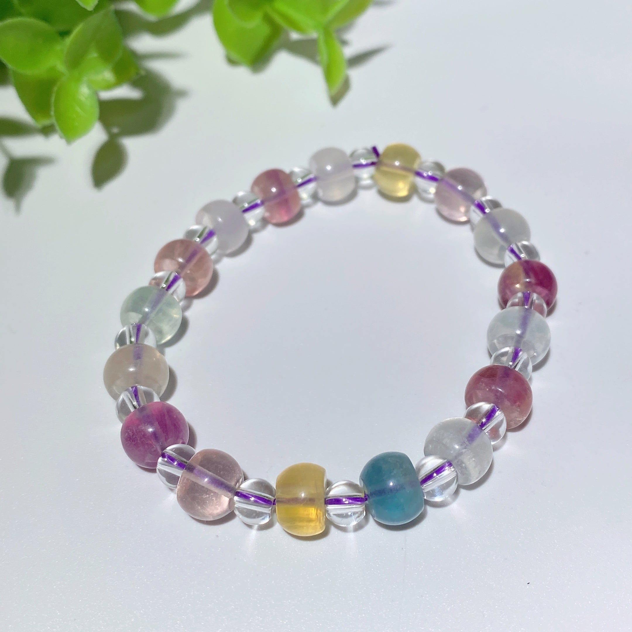 8-20mm Mixed Crystal Spiritual Bracelet for Healing Balance