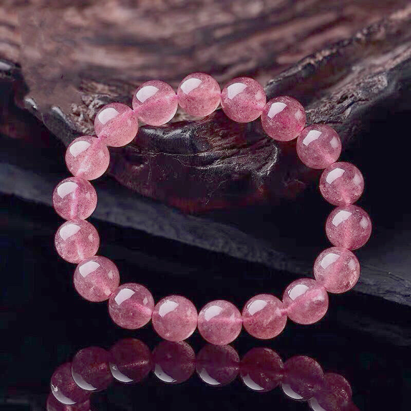 Natural Rose Quartz Love Bracelet 6mm | Healing Sounds