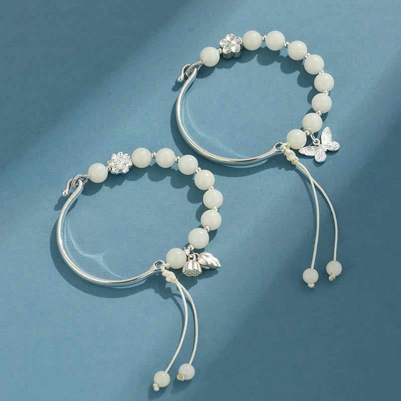 8 mm Bodhi Seed Lotus Armband für Glück und Reichtum