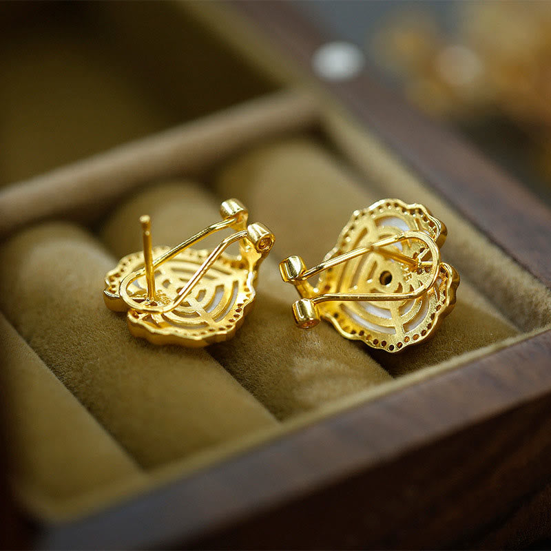 Spirituelles Halsketten-Set aus 925er Sterlingsilber mit Tridacna-Rot-Achat-Lazurit