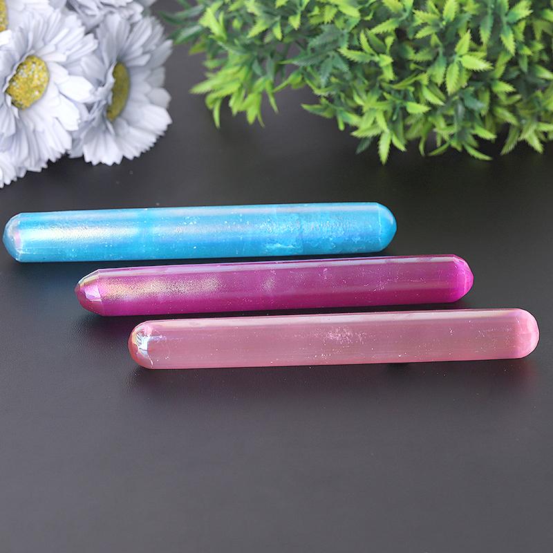 6 Zoll Selenit-Kristallstab für Frieden und Klarheit